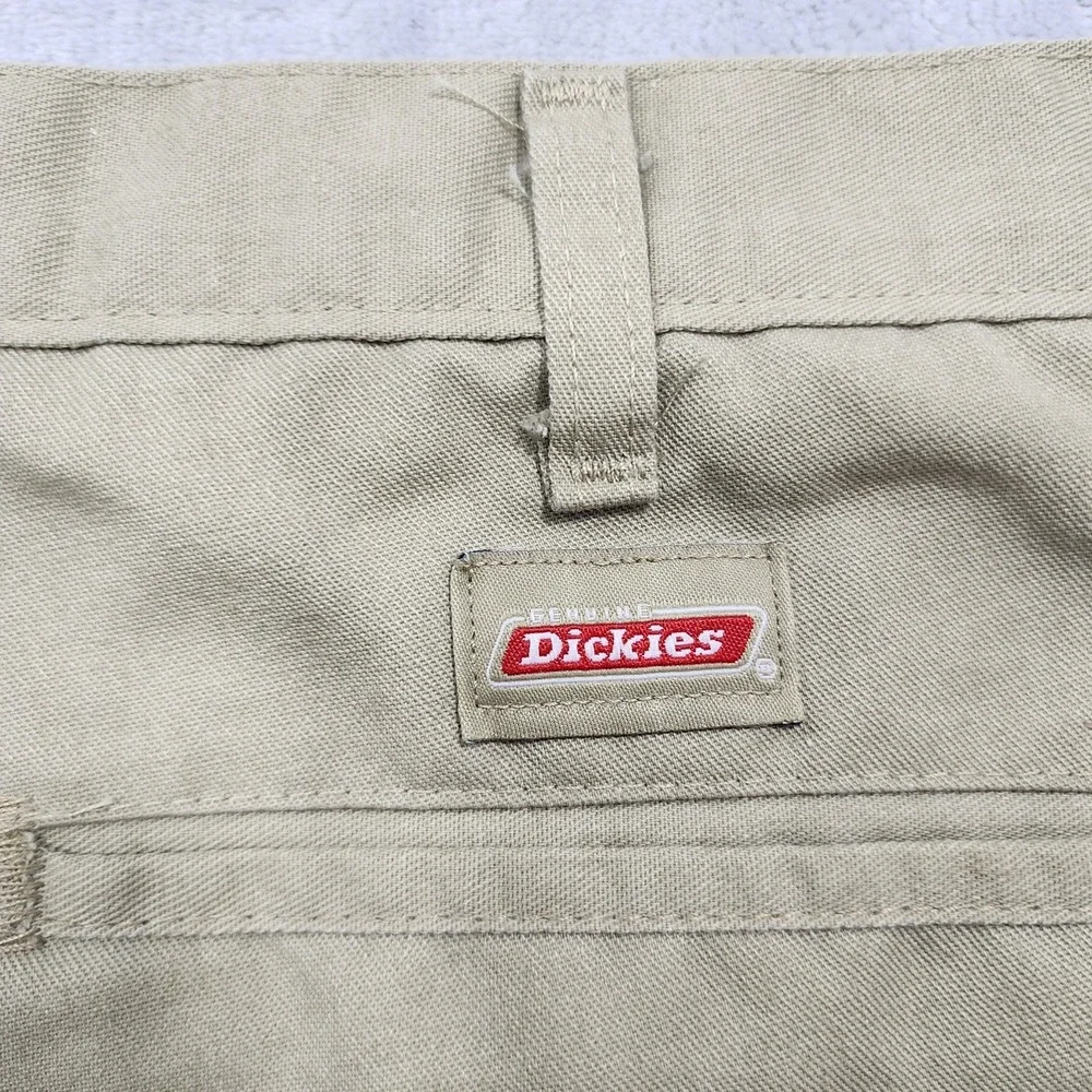 Vintage Dickies Shorts Mens 36 Beige Cargo Utility Skate Baggy Workwear Casual